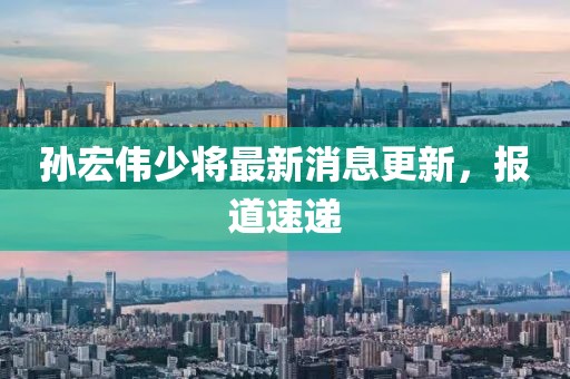 孫宏偉少將最新消息更新，報道速遞